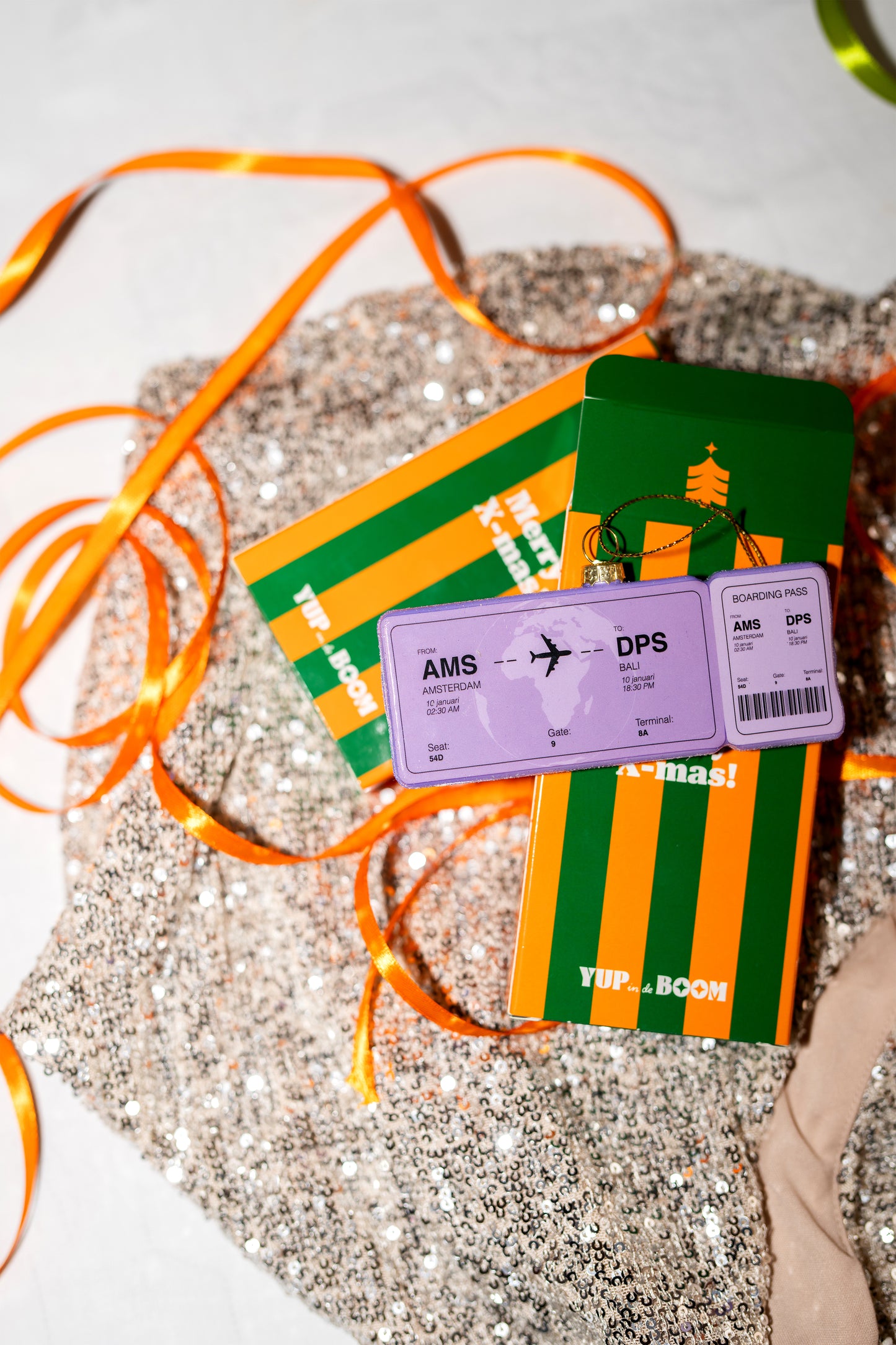 Boardingpass Amsterdam - Bali