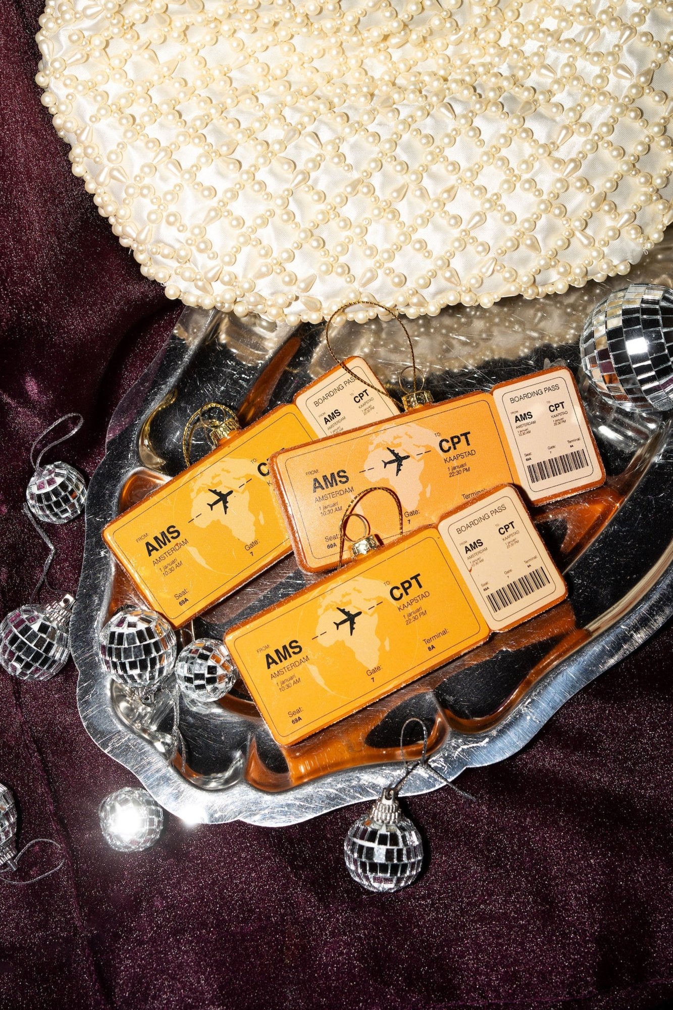 Boarding pass Amsterdam - Cape Town