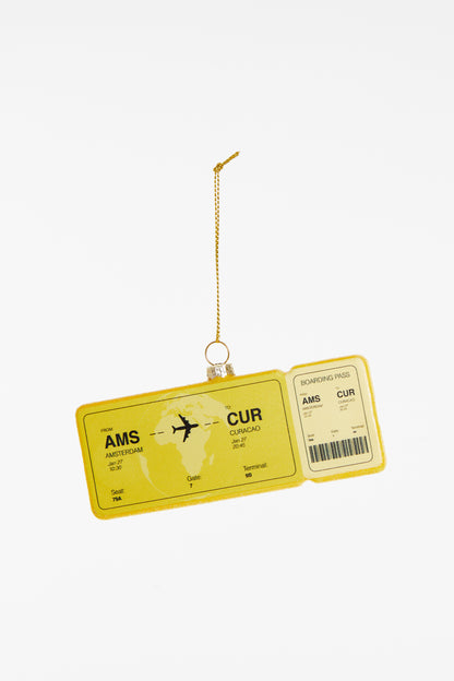 NEW: Boarding pass Amsterdam - Curaçao
