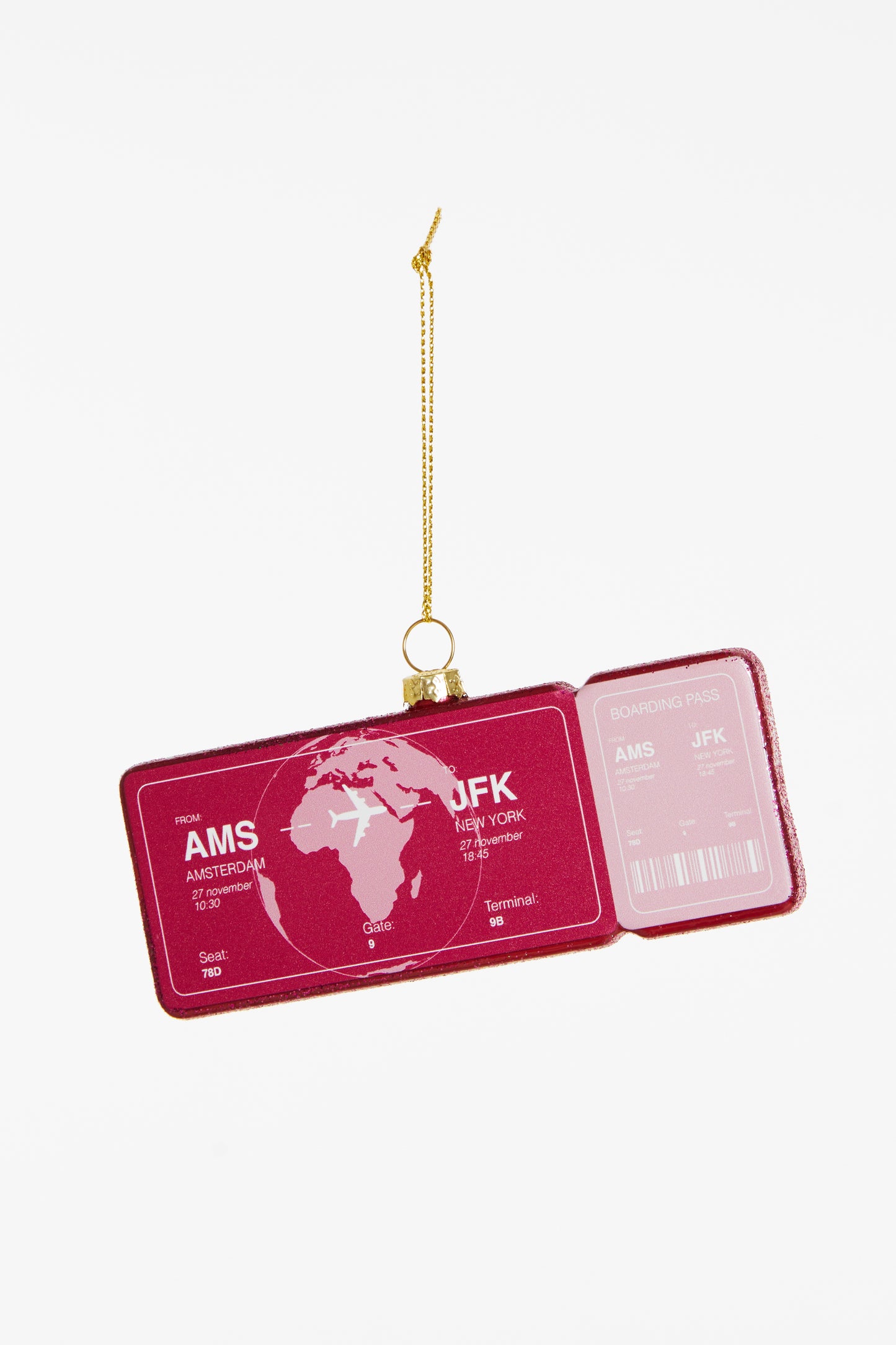 NEW: Amsterdam - New York Boarding Pass