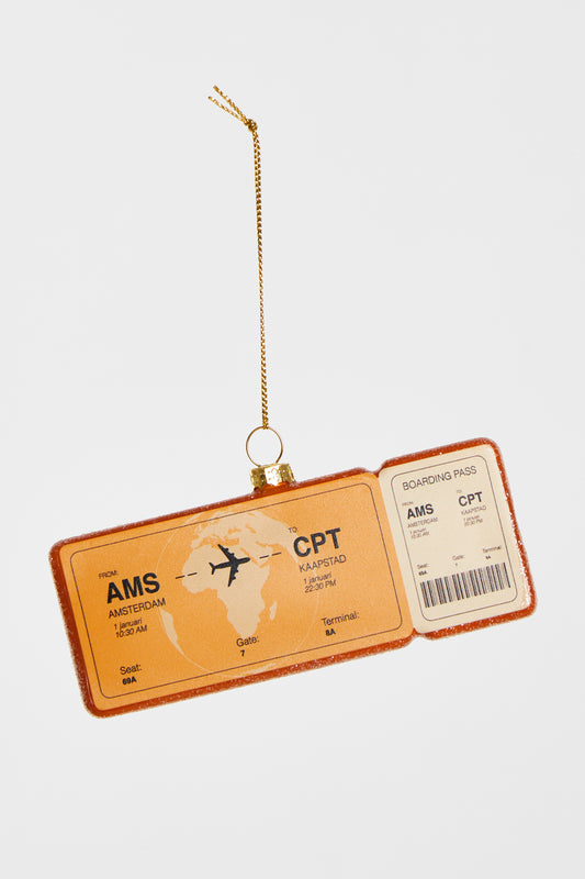 Boarding pass Amsterdam - Cape Town