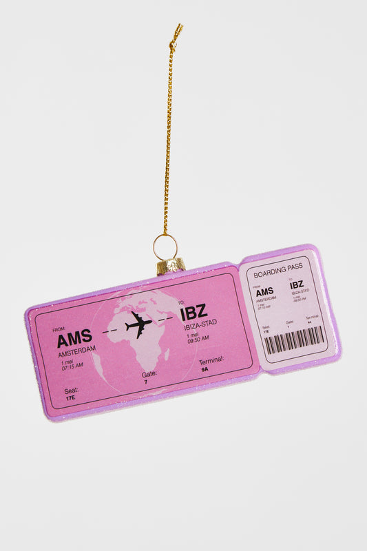 Boarding pass Amsterdam - Ibiza