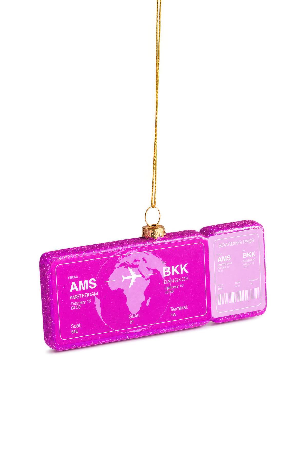 NIEUW: Boardingpass Amsterdam - Bangkok
