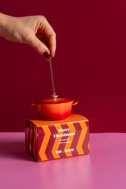 NEW: Cast Iron Pan Orange