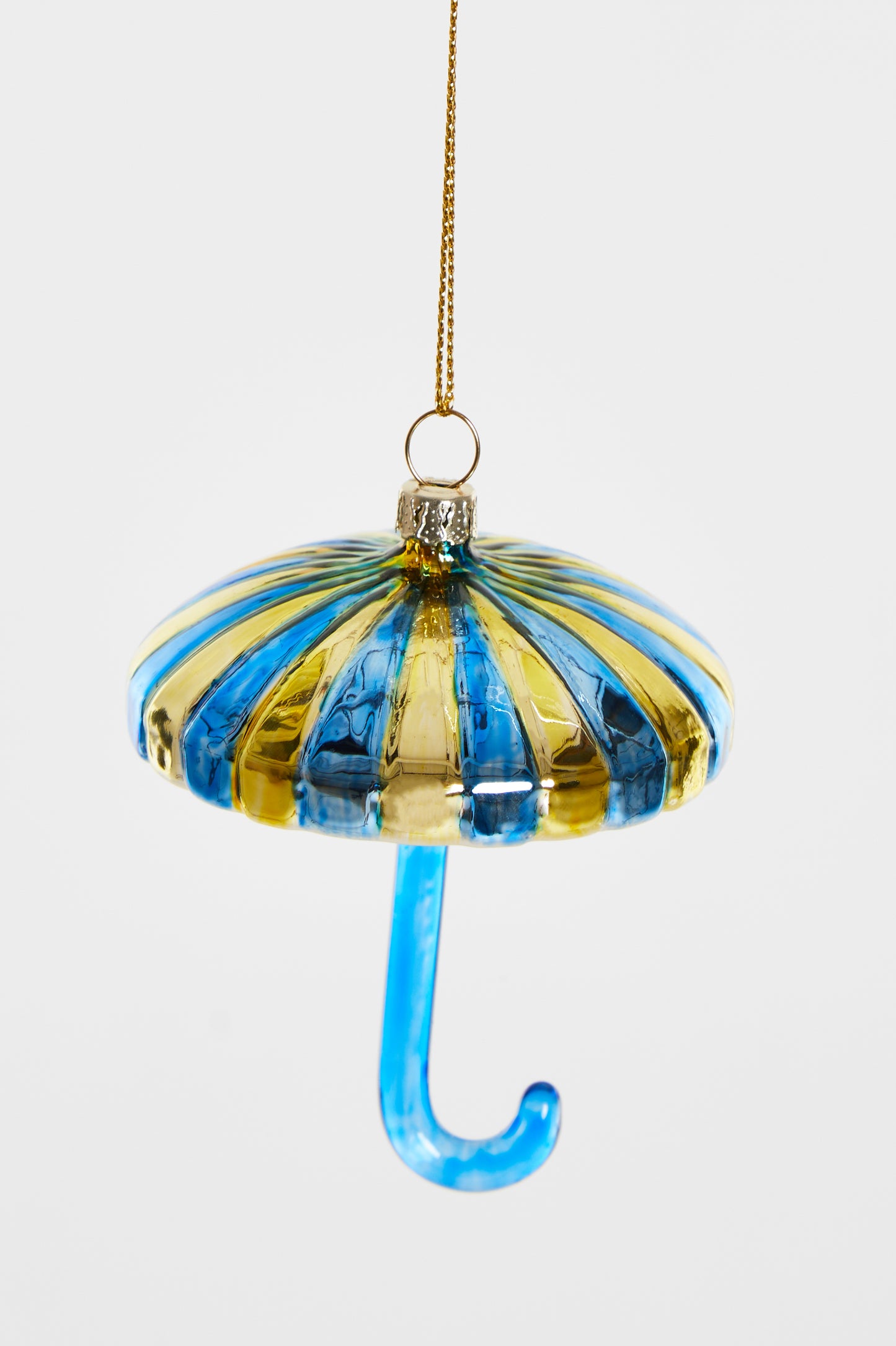 Gold-Blue Umbrella